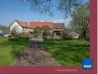 Titelbild für GRUNDSTÜCK UND GEBÄUDE: Das Fachwerkwohnhaus stammt aus der Zeit um